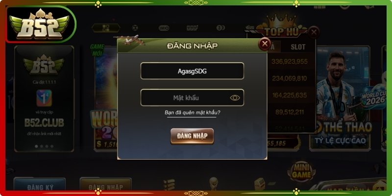 Đăng Nhập B52Club 1 Đăng nhập B52Club nhận khuyến mãi